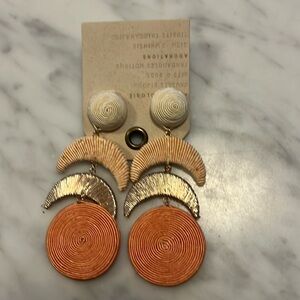 Anthropologie drop earrings - new/never worn
